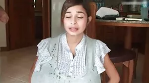 Ebony amateur chevauche la porno x gratui bite